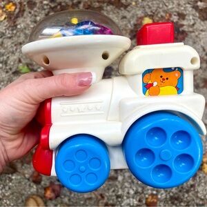 Vintage 1993 Fischer Price Push Pinwheel Choo Choo